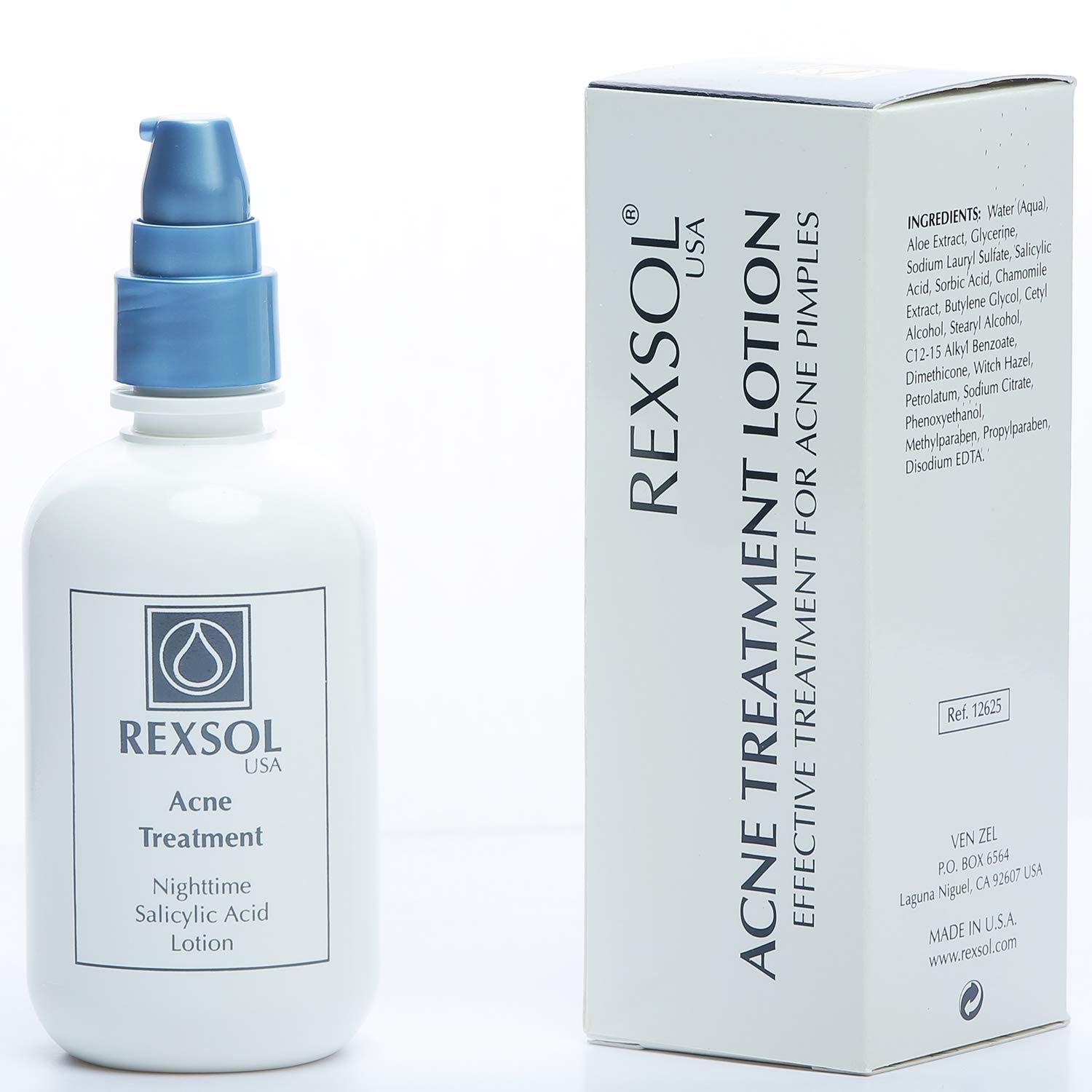 Rexsol Acne Treatment bottle and box