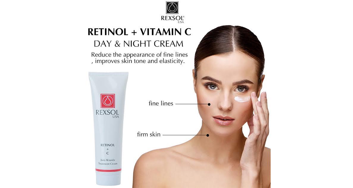 Rexsol Retinol + C lifestyle artwork